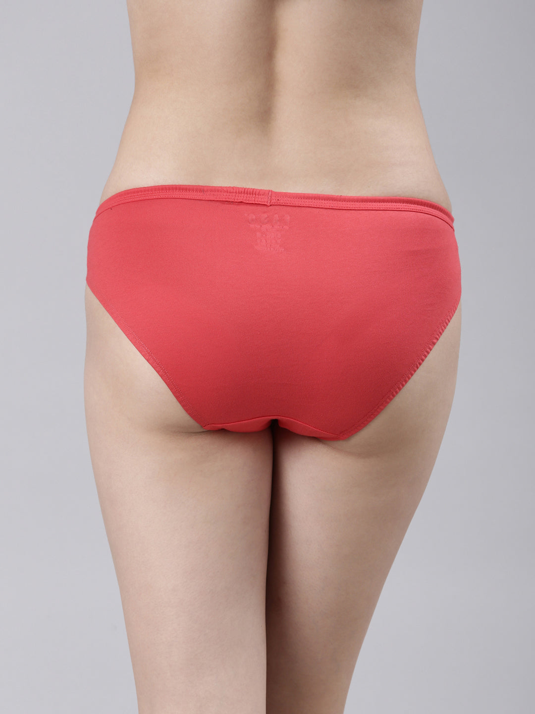 Faso Women's Cotton Inner Elastic Bikini (Pack of 2)