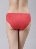 Faso Women's Cotton Inner Elastic Bikini (Pack of 2)
