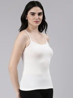 Faso Women's Cotton Stretch fabric Camisole