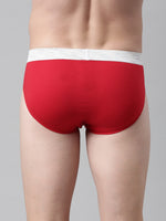 Faso Men's Cotton Metallic Elastic Brief