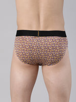 Faso Men's Premium Micro Modal Printed Brief