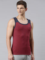 Faso Men's Cotton Color Vest
