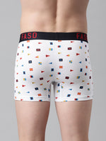 Faso Men's Cotton Printed Trunk