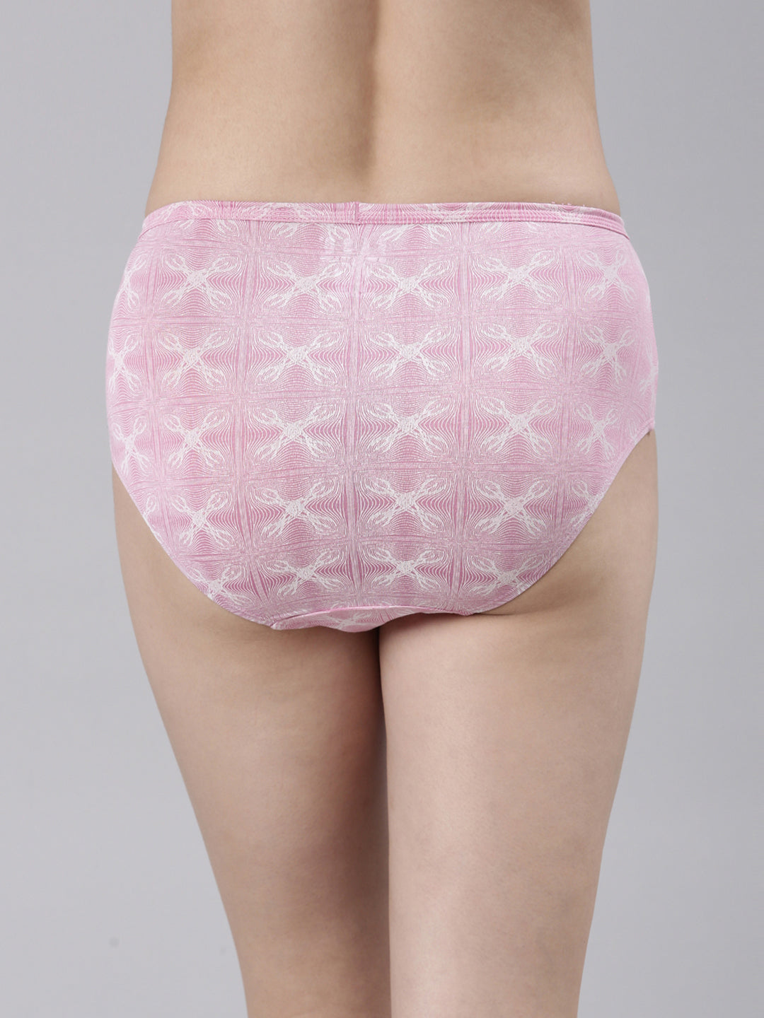 Faso Women's Premium Micro Modal Illusion Printer Hipster