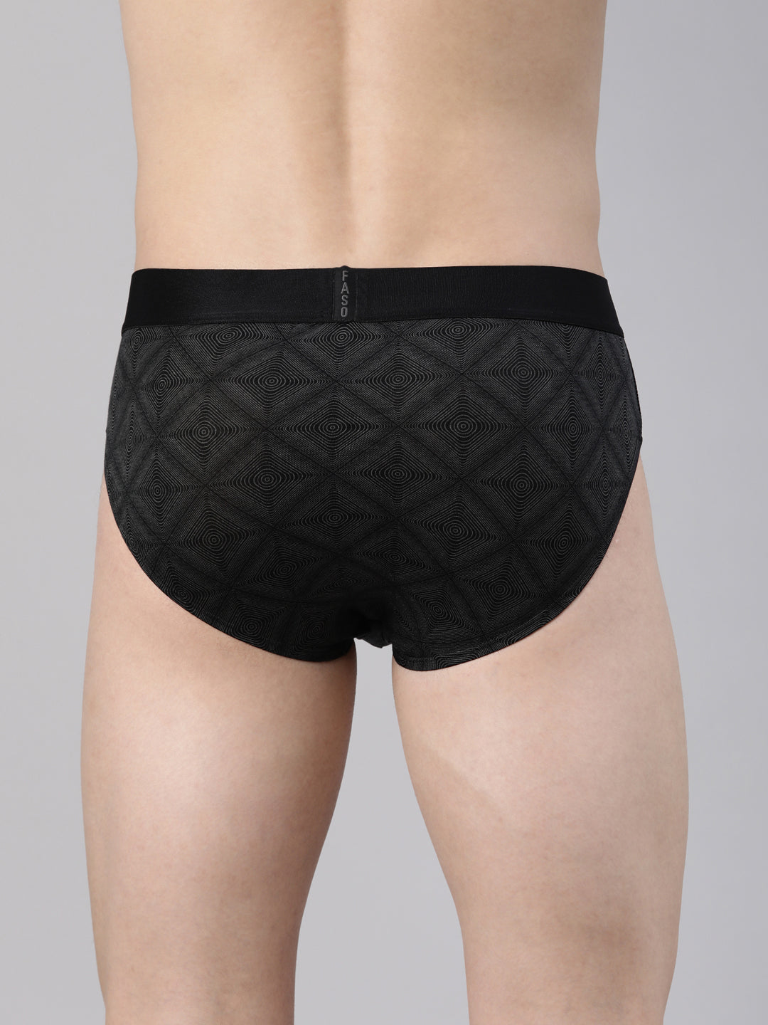 Faso Men's Premium Micro Modal Printed Brief