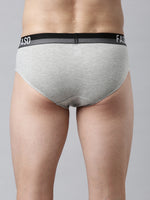 Faso Men's Cotton Outer Elastic Brief(Pack of 2)