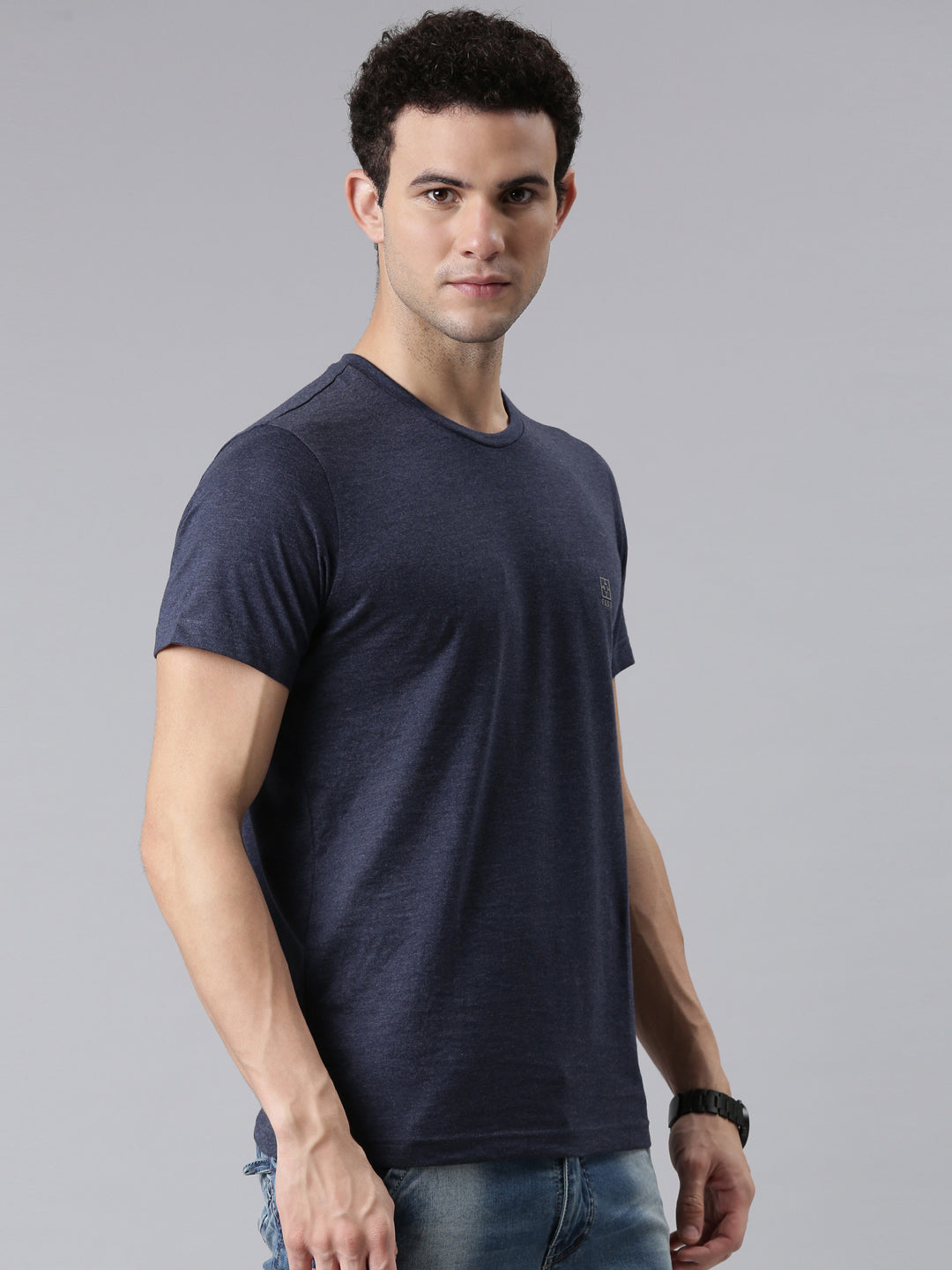 FASO Men’s Cotton Crew Neck Casual T-Shirt