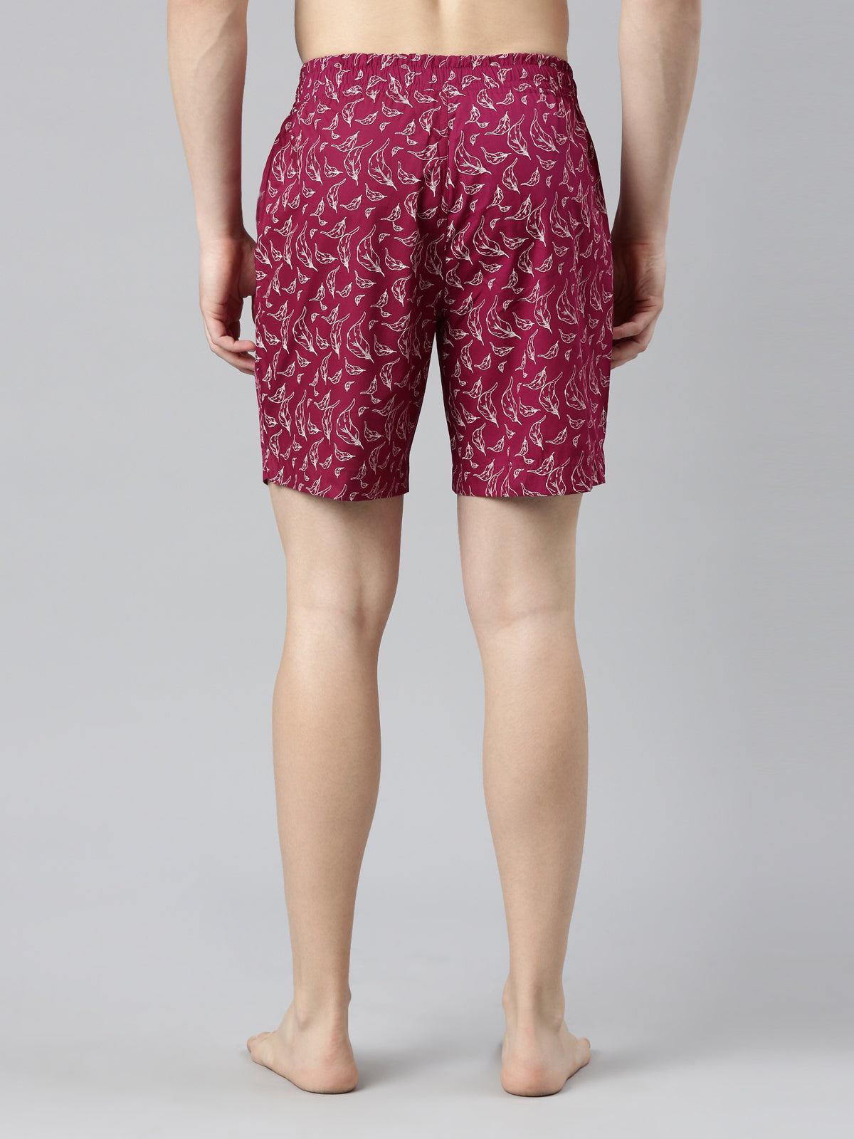 FASO Men’s Cotton Printed Shorts