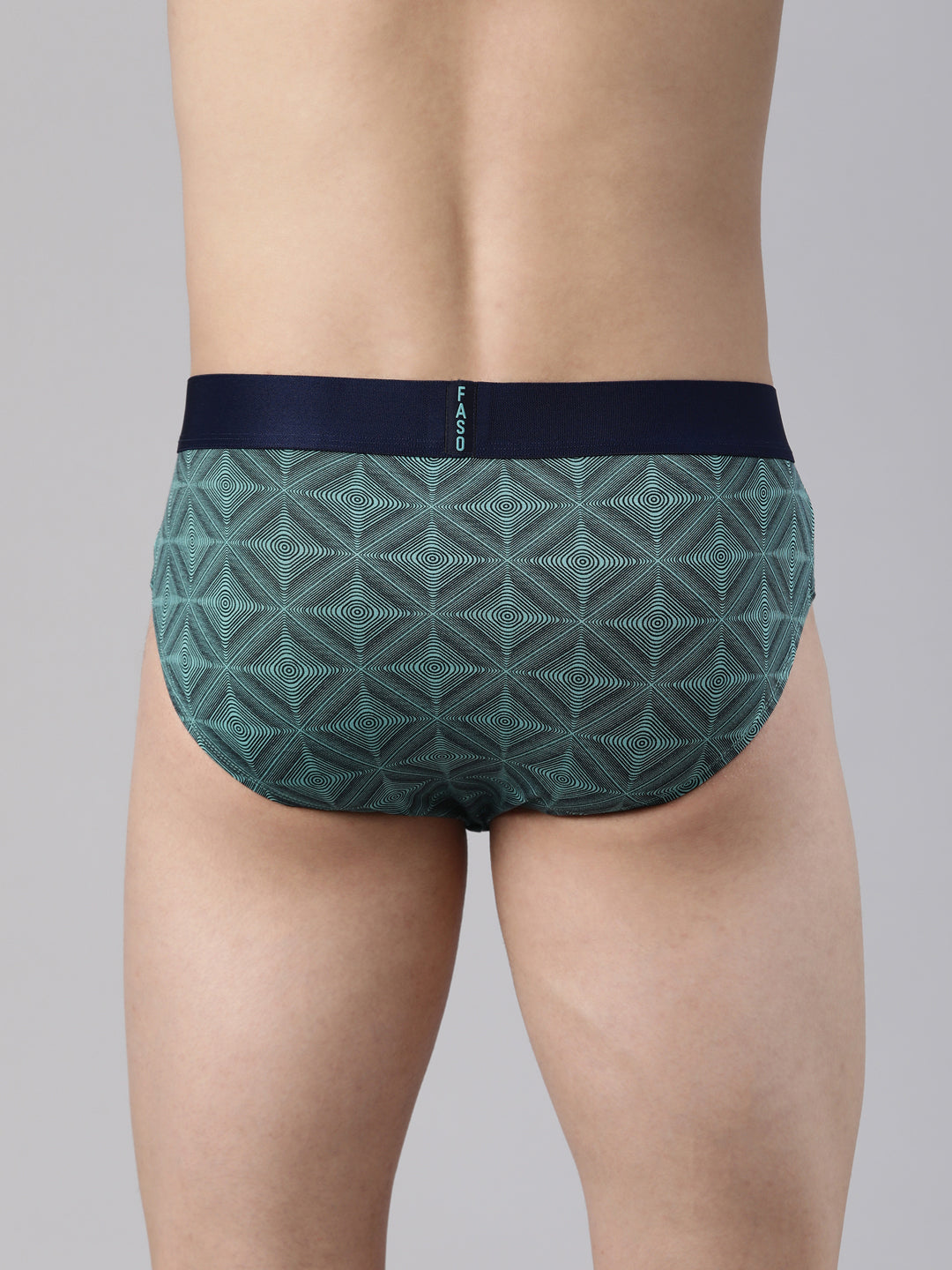 Faso Men's Premium Micro Modal Printed Brief