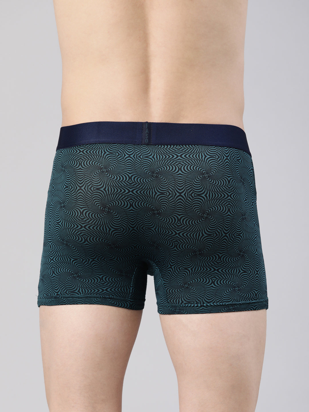 Faso Men's Premium Micro Modal Printed Trunk