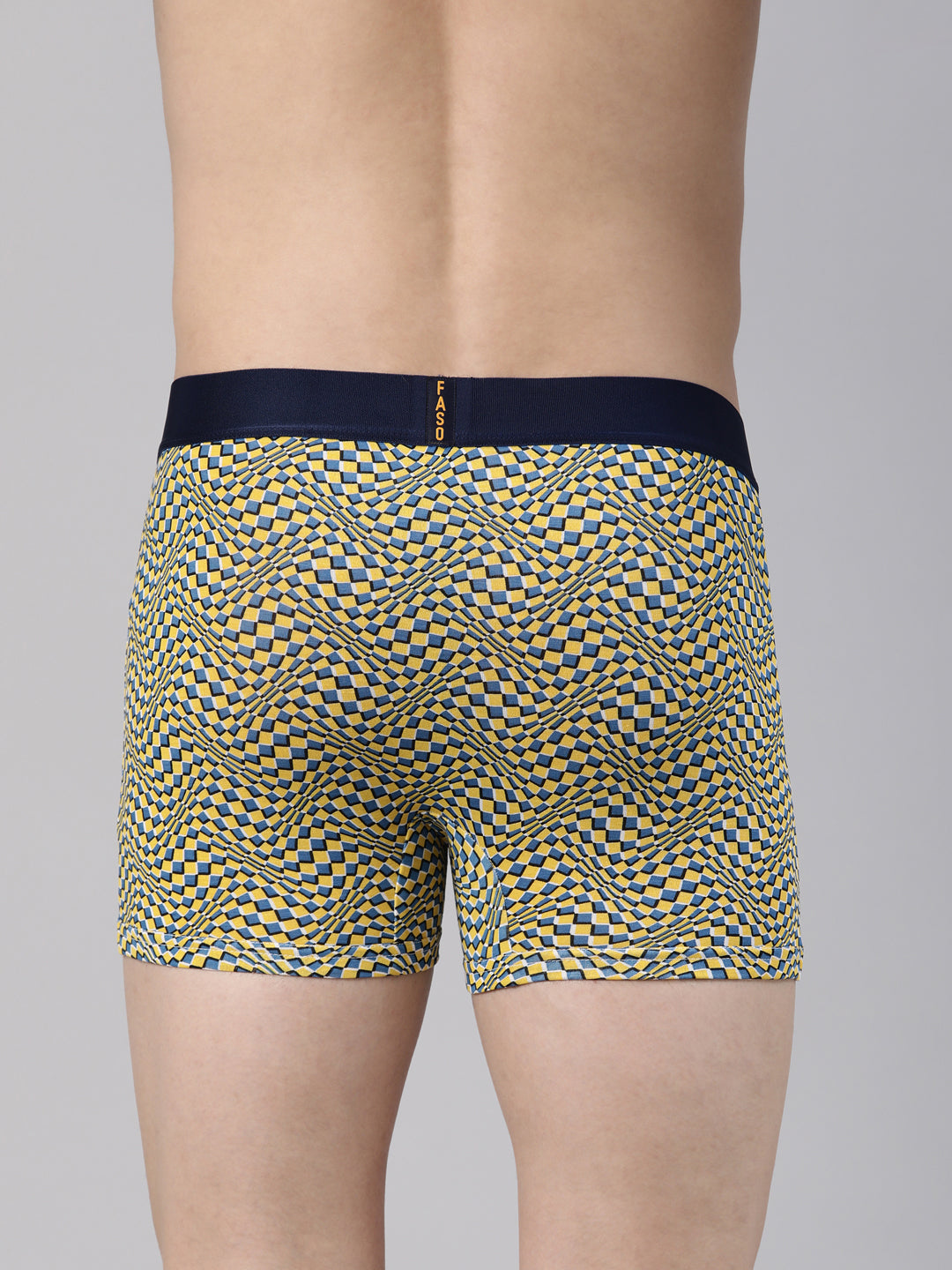 Faso Men's Premium Micro Modal Printed Trunk