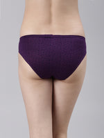 Faso Women's Cotton Inner Elastic Bikini (Pack of 2)