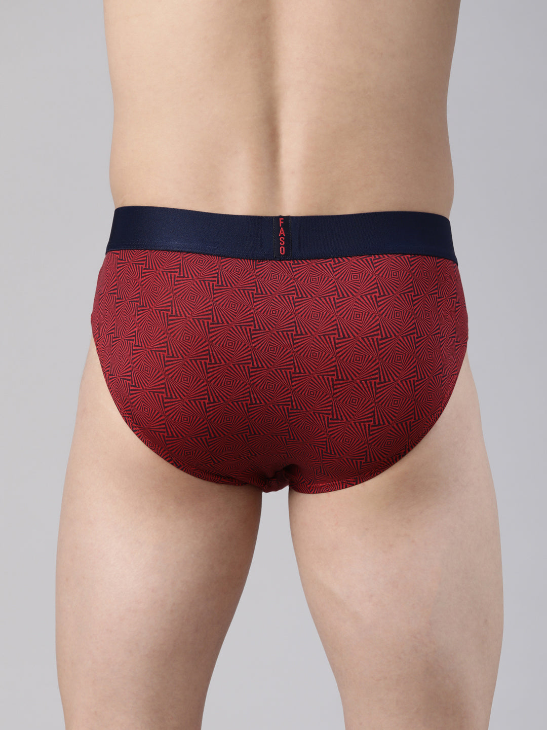 Faso Men's Premium Micro Modal Printed Brief