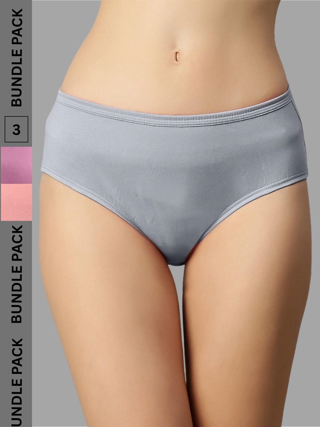 Faso Women's Cotton Inner Hipster (Pack of 3)