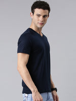 FASO Men’s Soft Cotton V-Neck T-Shirt