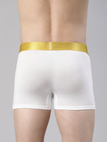 Faso Men's White Premium Micro Modal Trunk