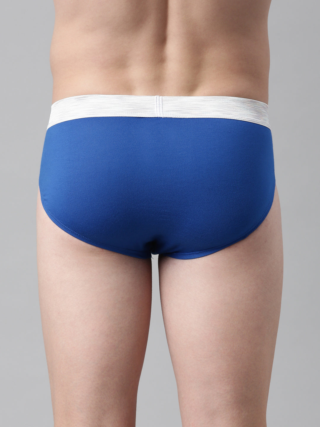 Faso Men's Cotton Metallic Elastic Brief