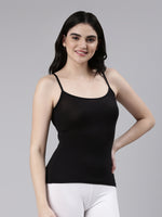 Faso Women's Cotton Stretch fabric Camisole