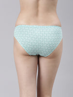 Faso Women's Cotton Inner Elastic Bikini (Pack of 2)