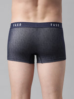 Faso Men's Cotton Denim Look Trunk