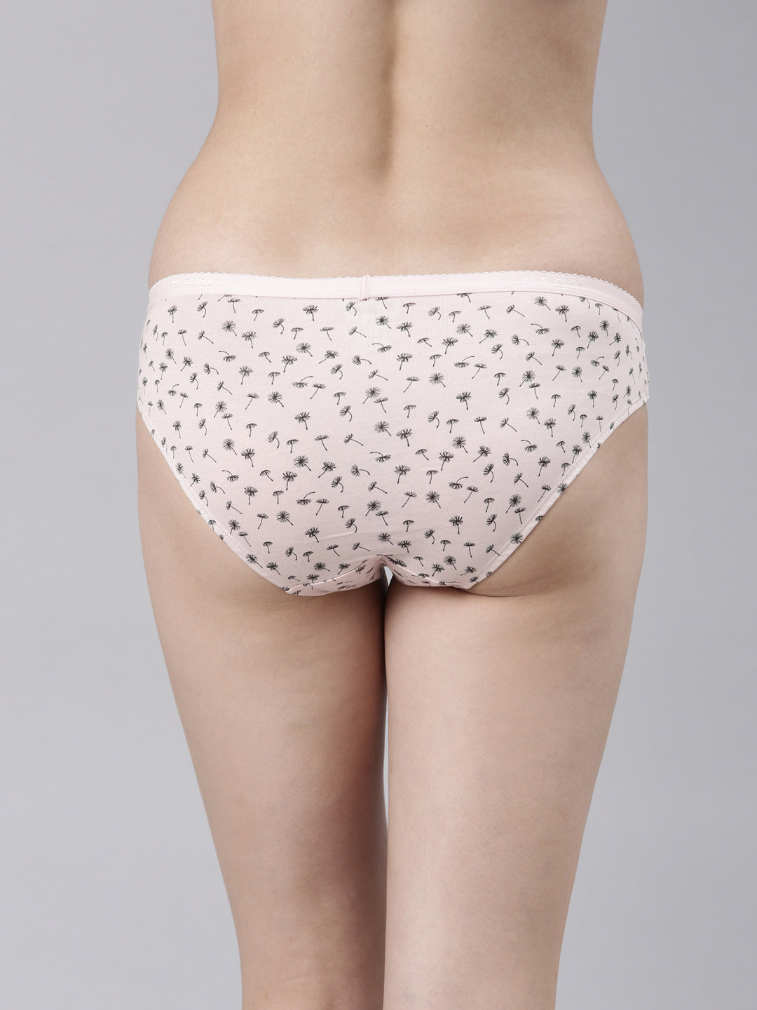 Faso Women's Cotton Outer Elastic Bikini (Pack of 2)