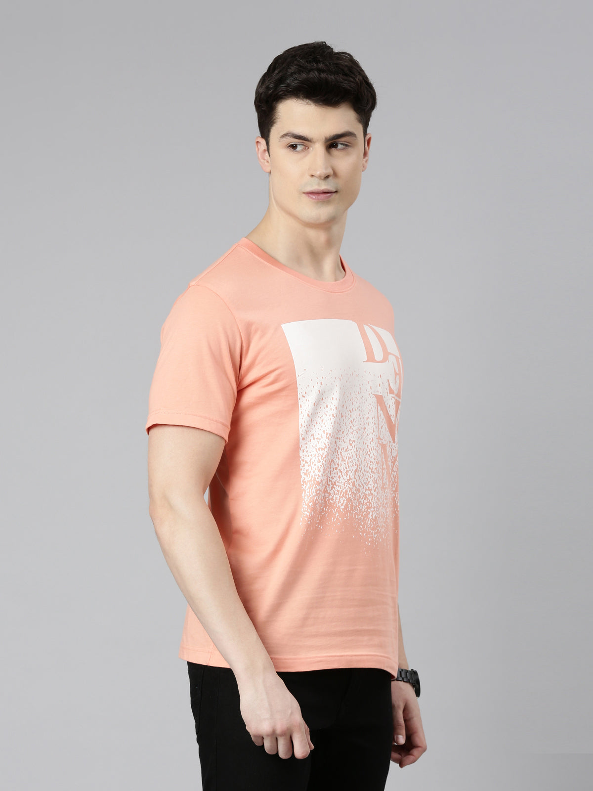 FASO Men’s Premium Cotton Printed T-Shirt