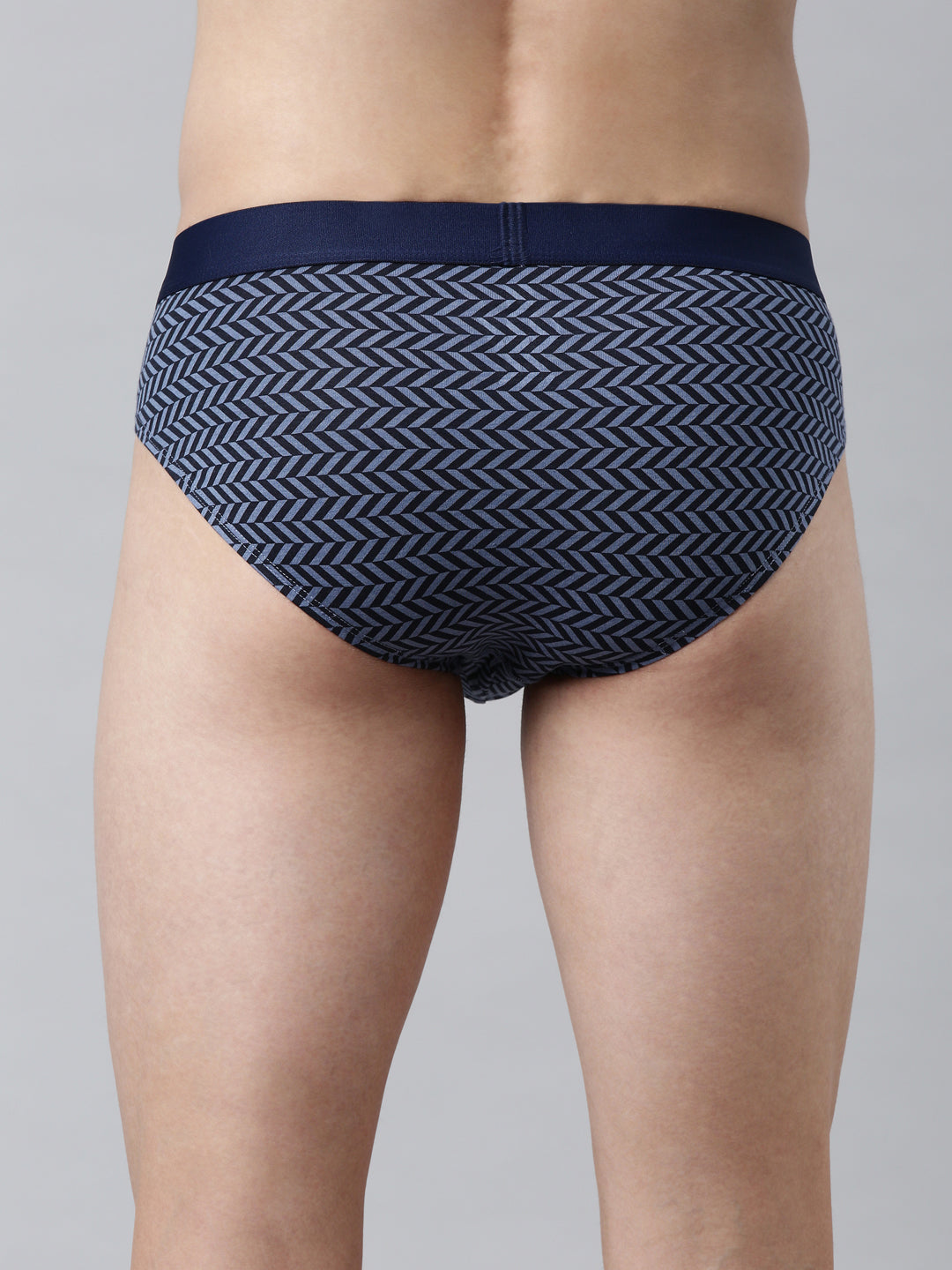 Faso Men's Printed Cotton Stretchable Brief