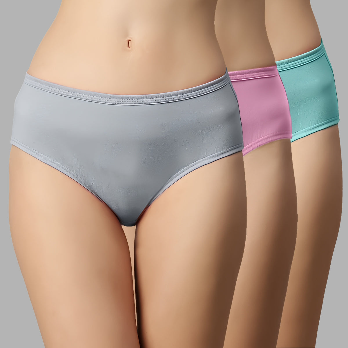 Faso Women's Cotton Inner Hipster (Pack of 3)
