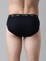 Faso Men's Cotton Outer Elastic Brief (Pack of 2)