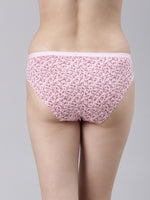 Faso Women's Cotton Outer Elastic Bikini (Pack of 3)