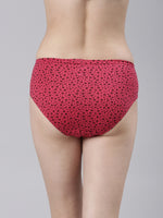 Faso Women's Cotton Inner Elastic Hipster (Pack of 2)