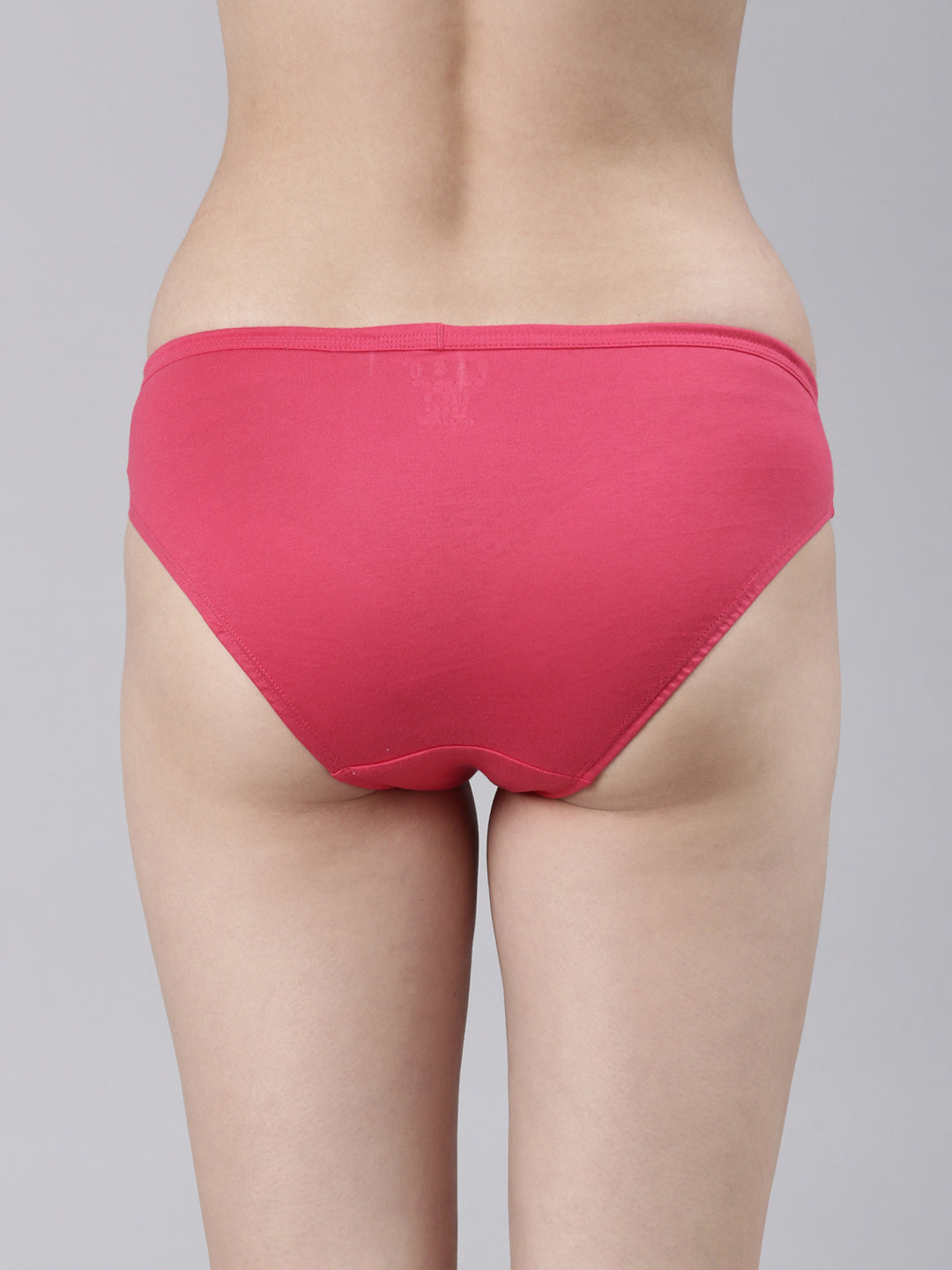 Faso Women's Cotton Inner Elastic Bikini (Pack of 2)