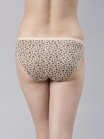 Faso Women's Cotton Outer Elastic Bikini (Pack of 2)