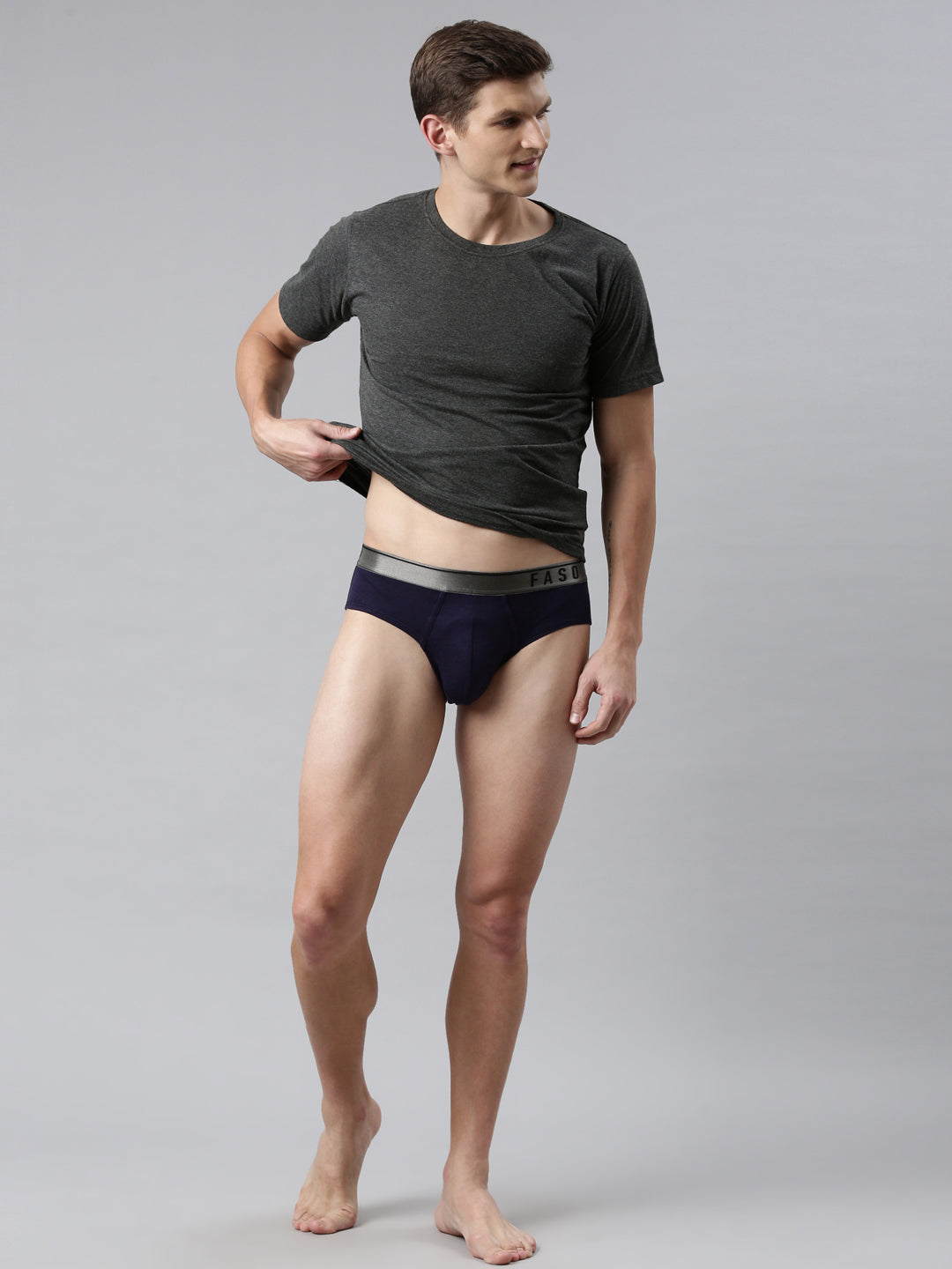 Faso Men's Cotton Brief