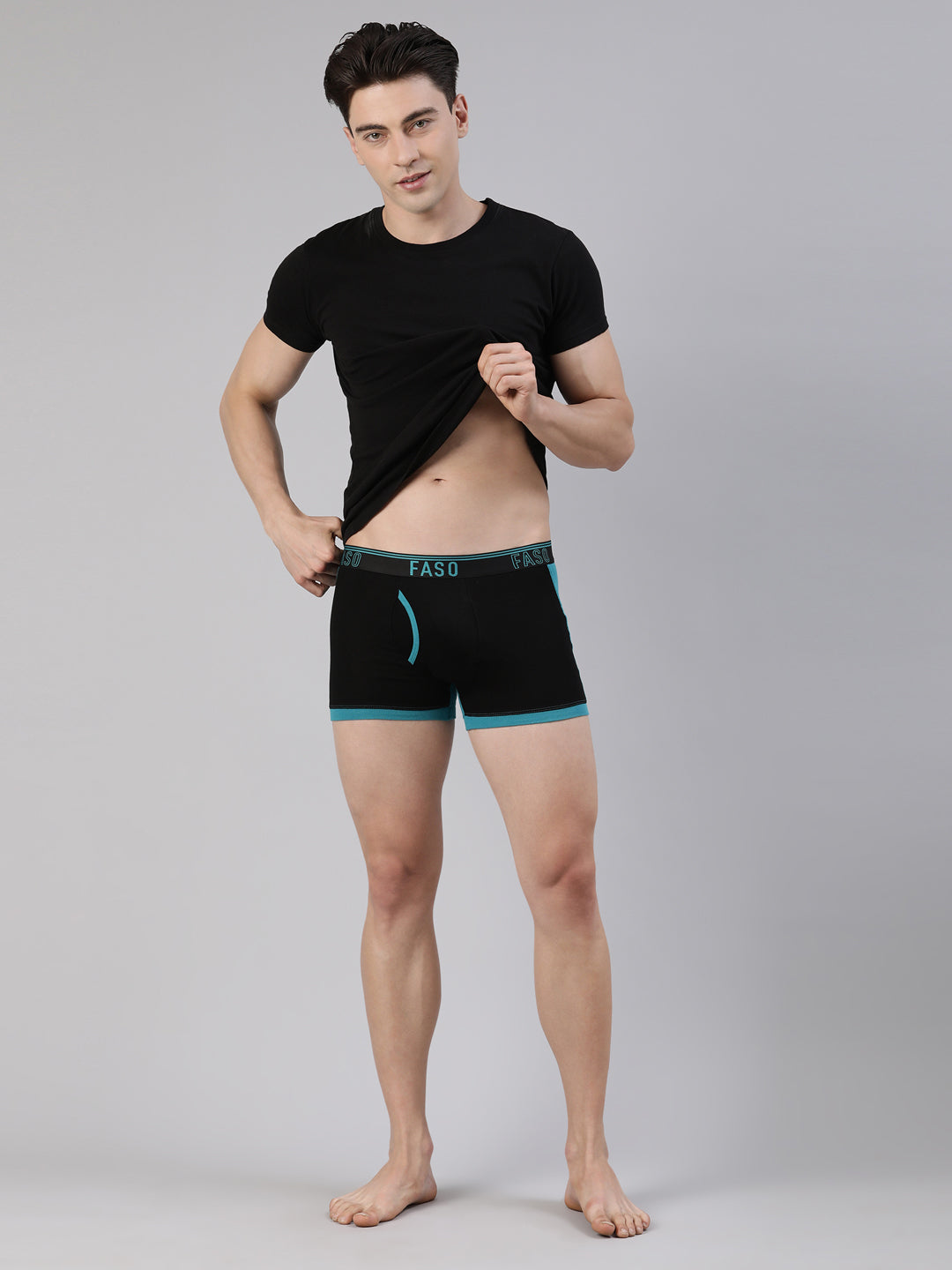 Faso Men's Premium Cotton Trunk