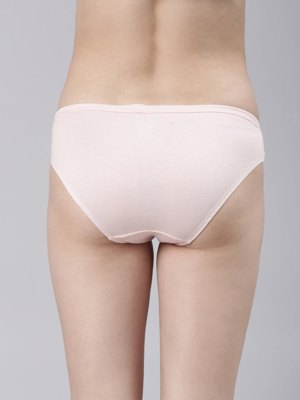 Faso Women's Cotton Inner Elastic Bikini (Pack of 3)