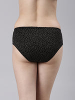 Faso Women's Cotton Inner Elastic Hipster (Pack of 2)