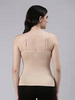 Faso Women's Cotton Stretch fabric Camisole