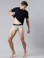 Faso Men's Printed Cotton Stretchable Brief