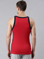 Faso Men's Premium Cotton Color Vest