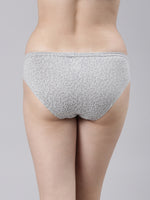 Faso Women's Cotton Inner Elastic Bikini (Pack of 3)