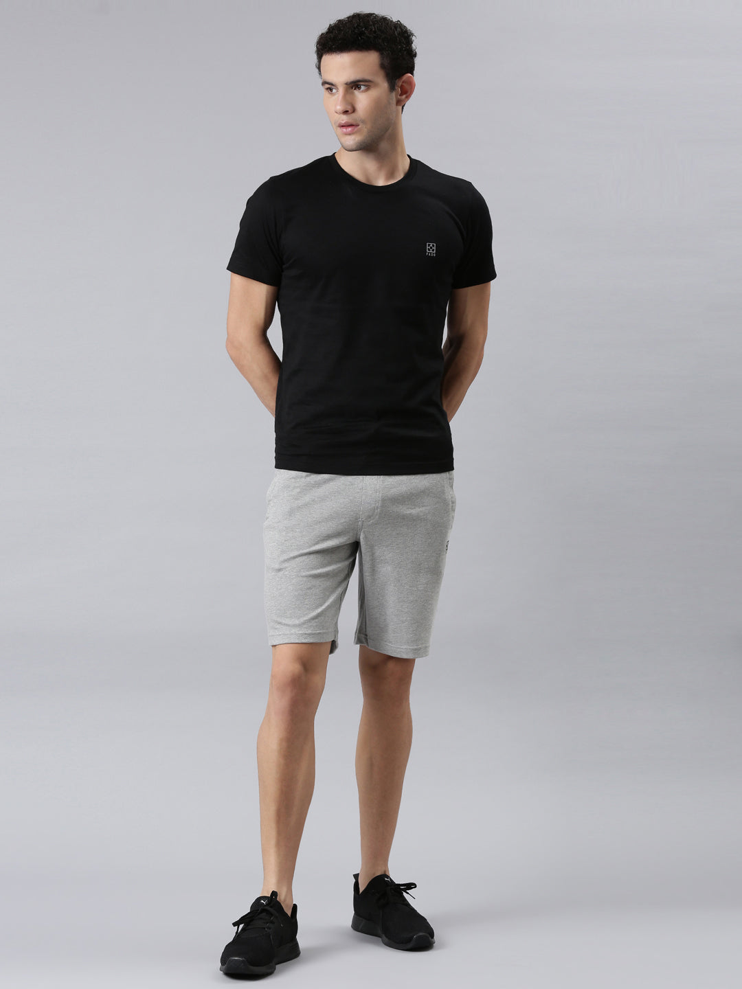 Faso Men's Cotton Track Shorts