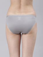 Faso Women's Cotton Outer Elastic Bikini (Pack of 2)