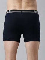 Faso Men's Cotton Outer Elastic Trunk (Pack of 2)