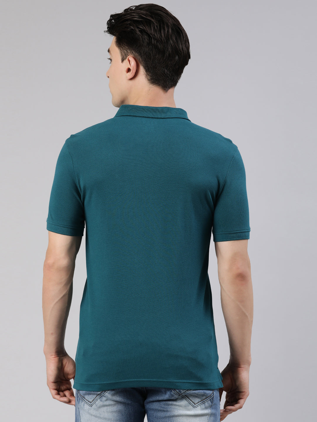 Faso Men's Cotton Polo T-shirt