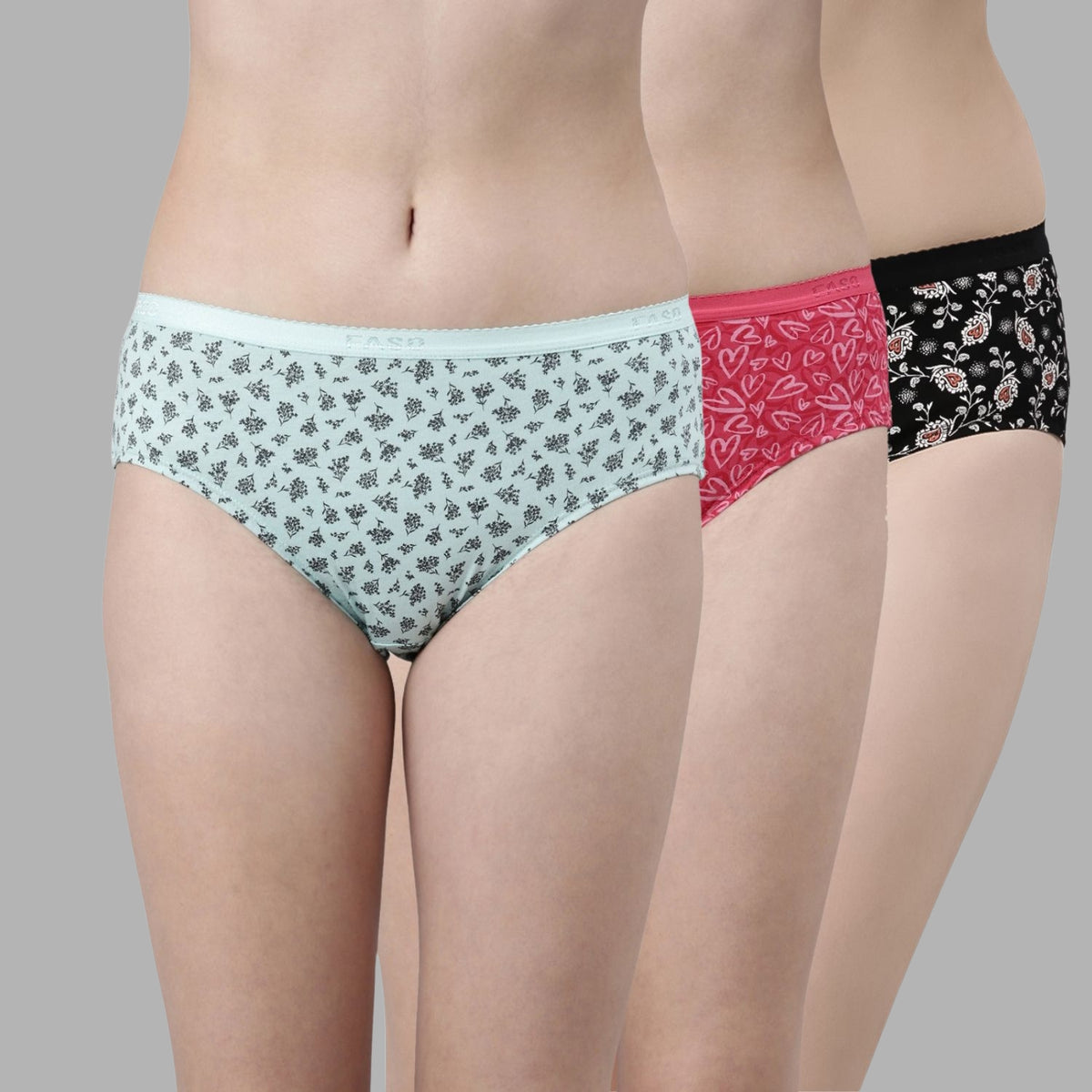 Faso Women's Hipster (Pack of 3)