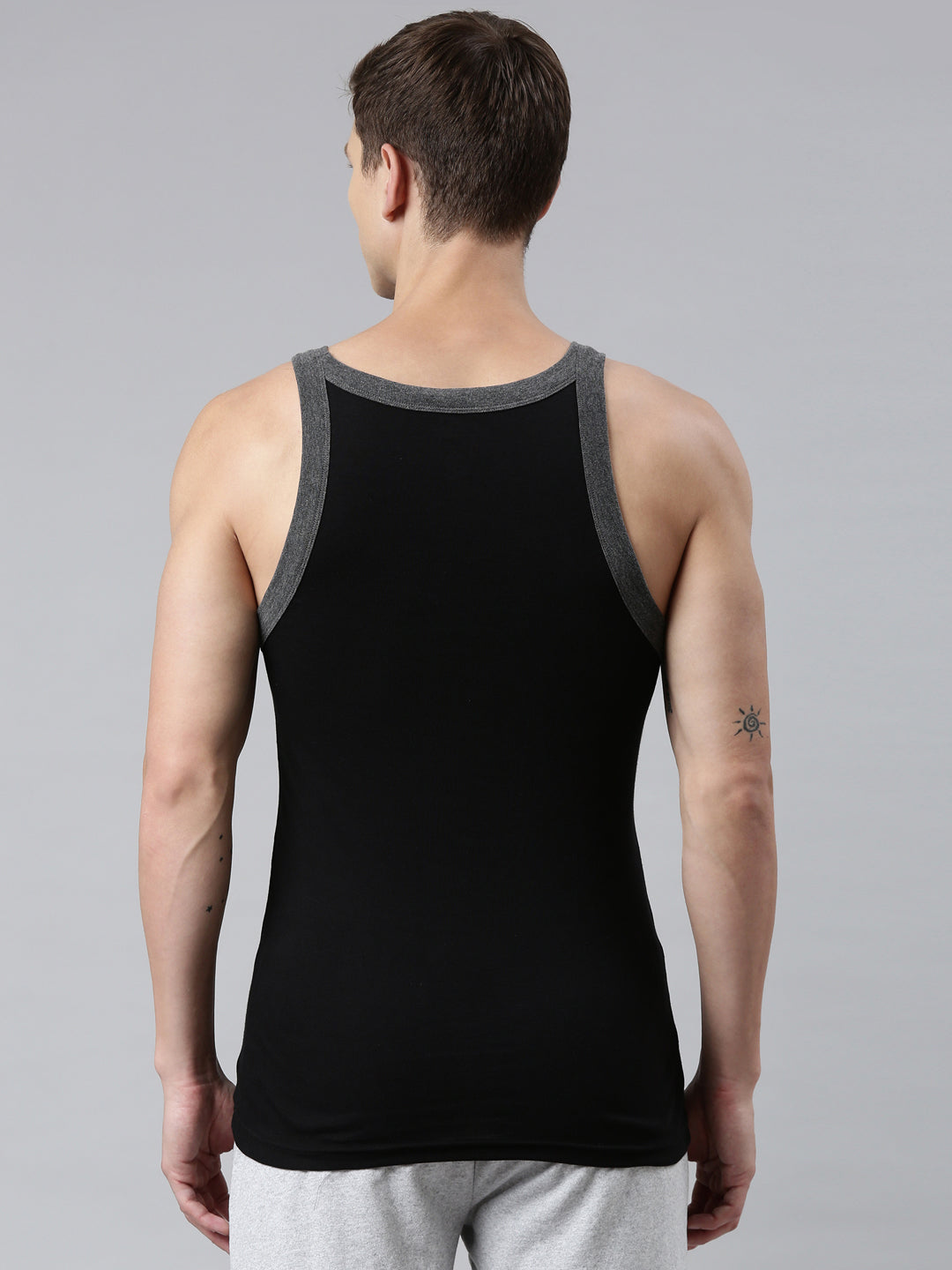 Faso Men's Premium Cotton Color Vest