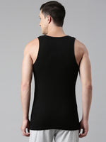 Faso Men's Cotton Rib Comfort Color Vest