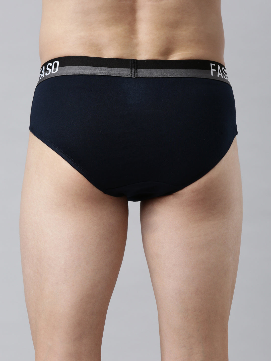 Faso Men's Cotton Outer Elastic Brief(Pack of 2)