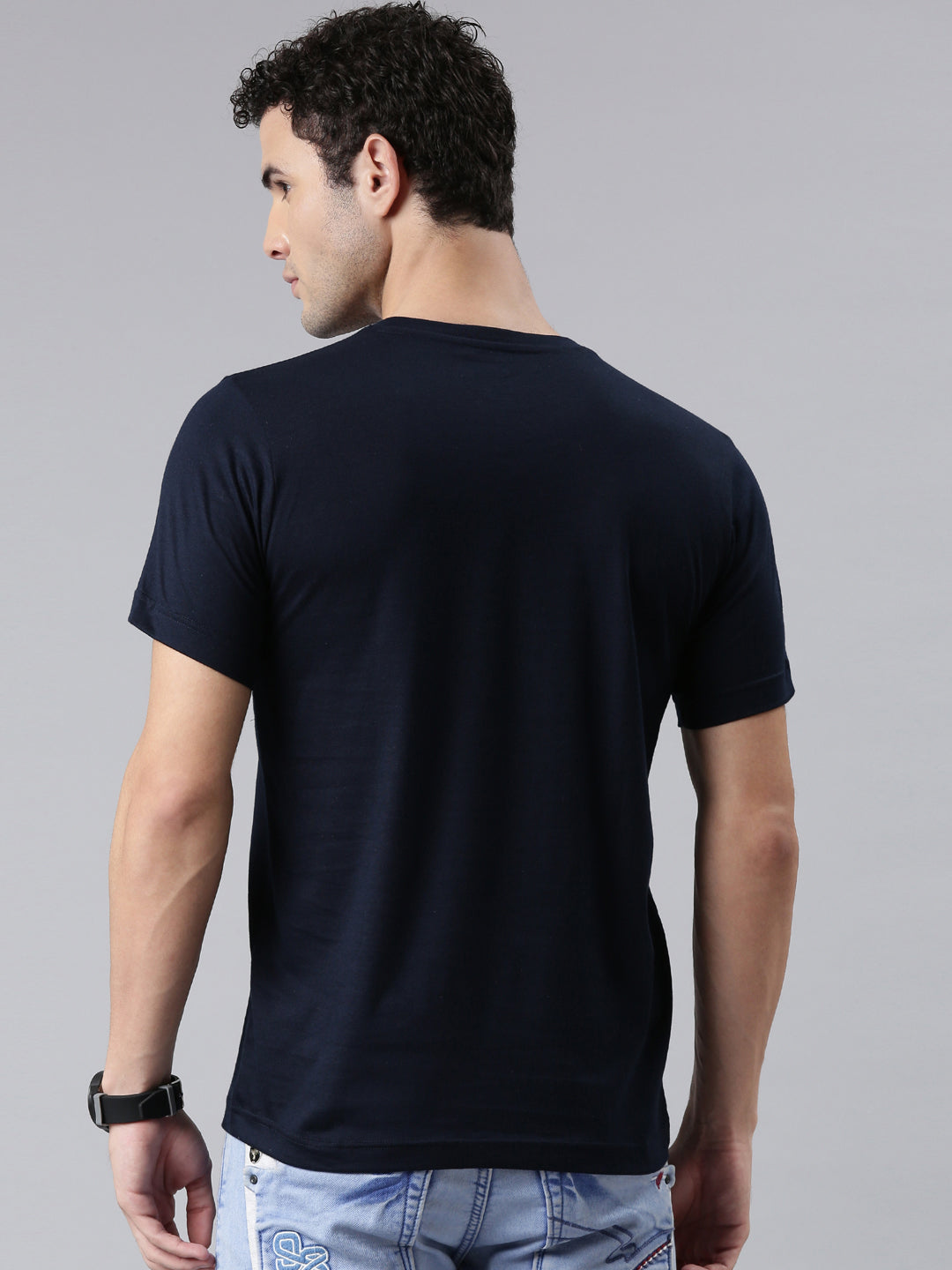 FASO Men’s Cotton Crew Neck Casual T-Shirt